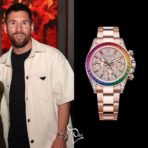 messi rolex daytona|lionel messi watch collection.